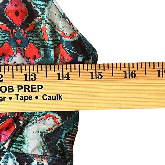 Athleta Dress Size 4 Pack Everywhere Floral Halter Athletic Swim Boho Blue Red - Picture 9 of 11
